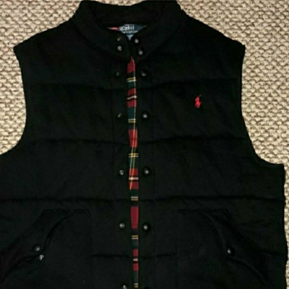 Men's Polo Ralph Lauren Black Vest-XXL